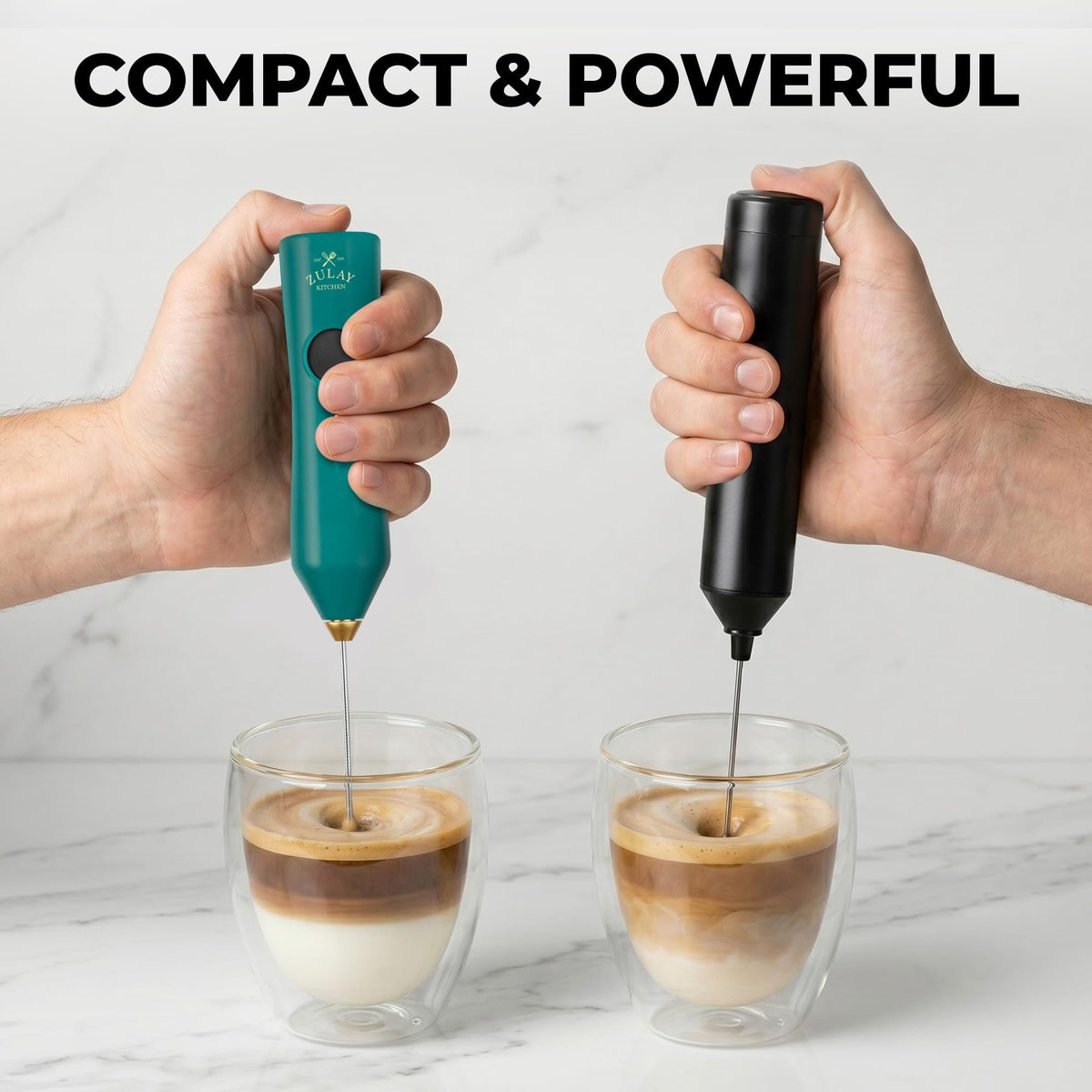 Rechargeable Milk Frother Handheld