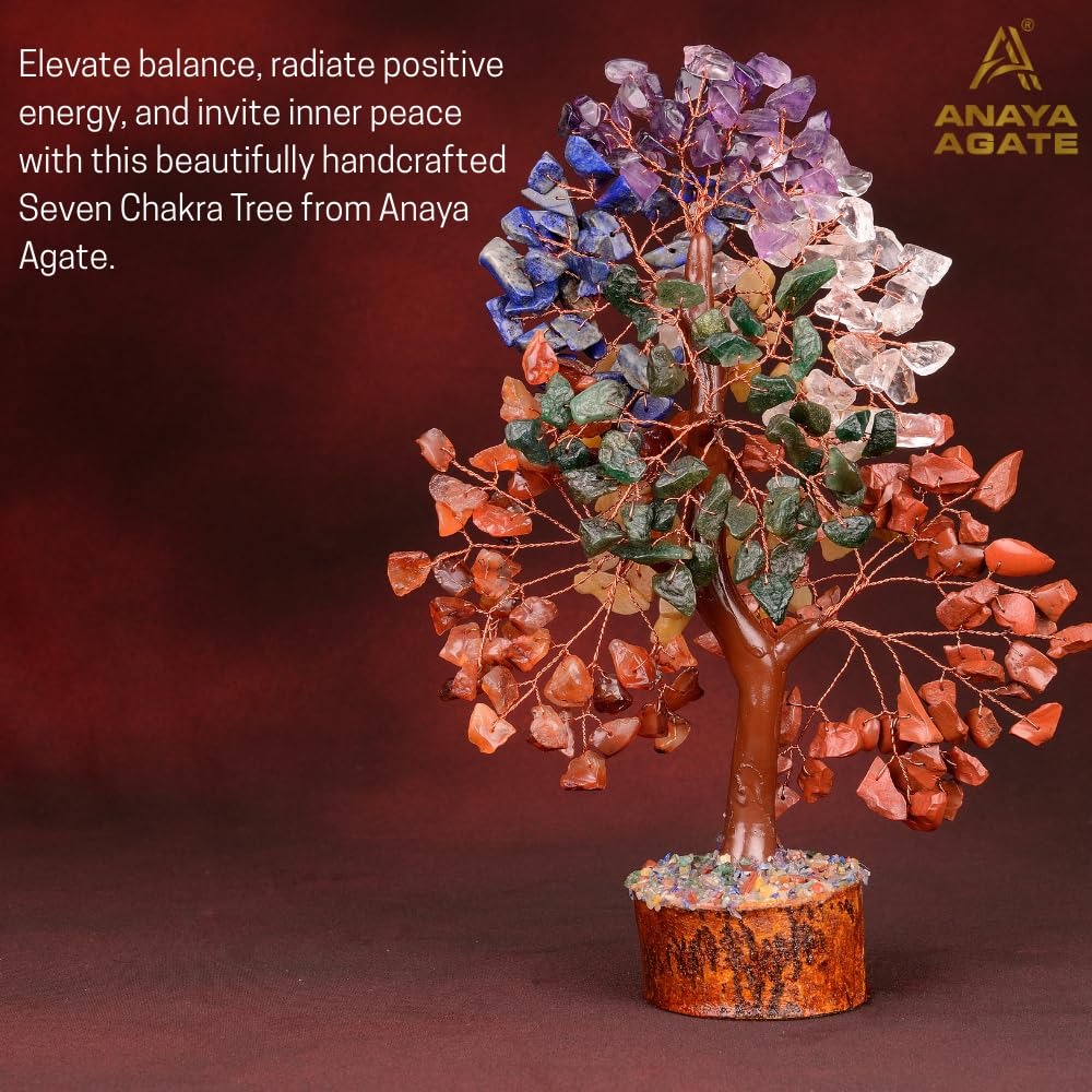 7 Chakra Crystal Tree of Life w