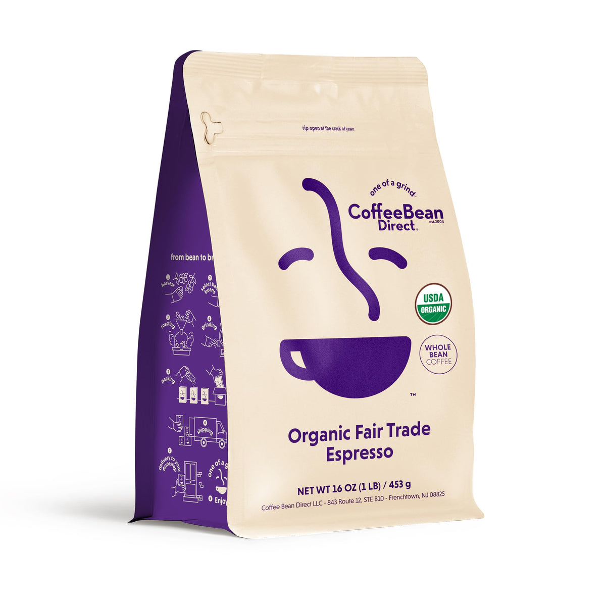 Organic Fair Trade Espresso (16 Ounce)
