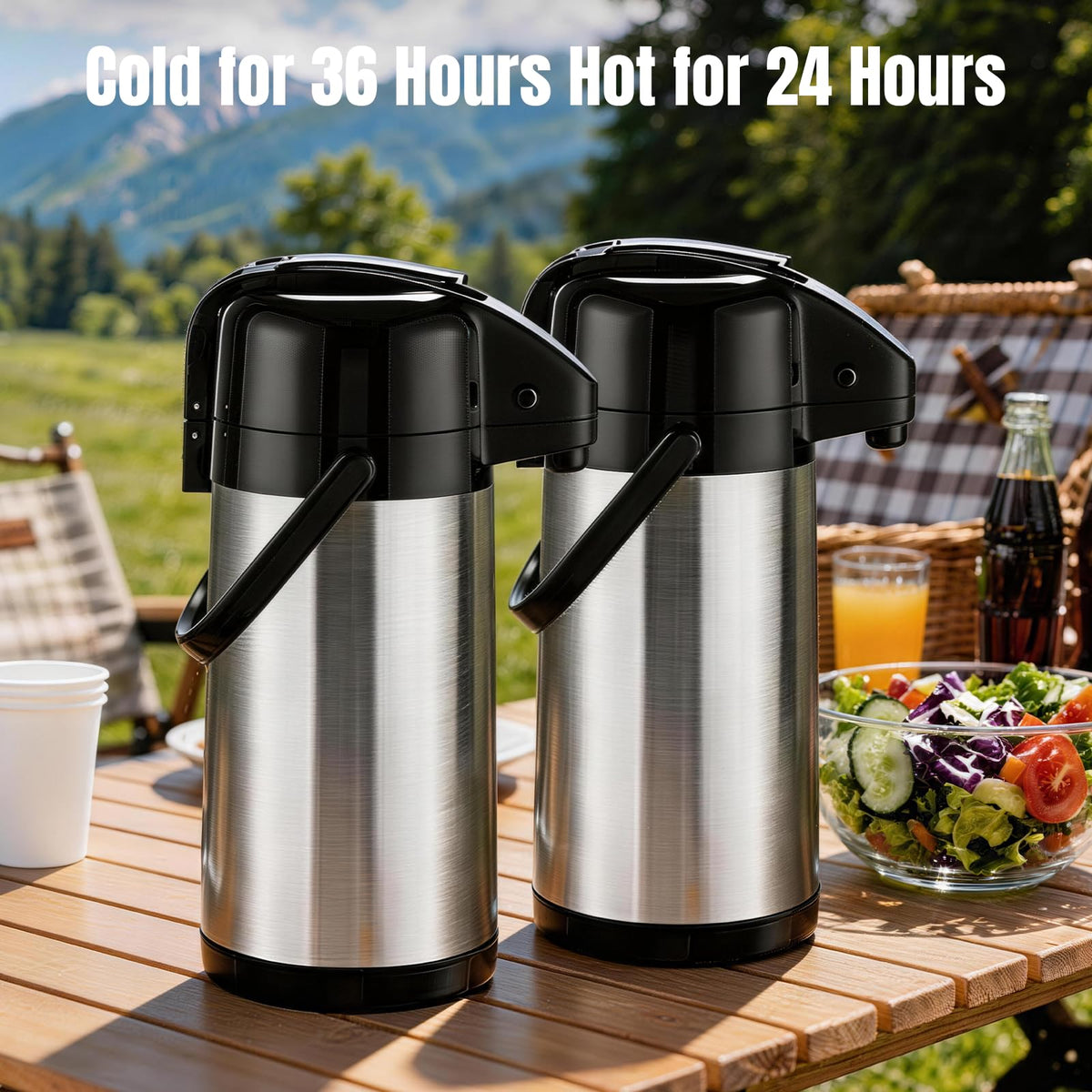 Coffee Carafe with Double Pump (2 Count)