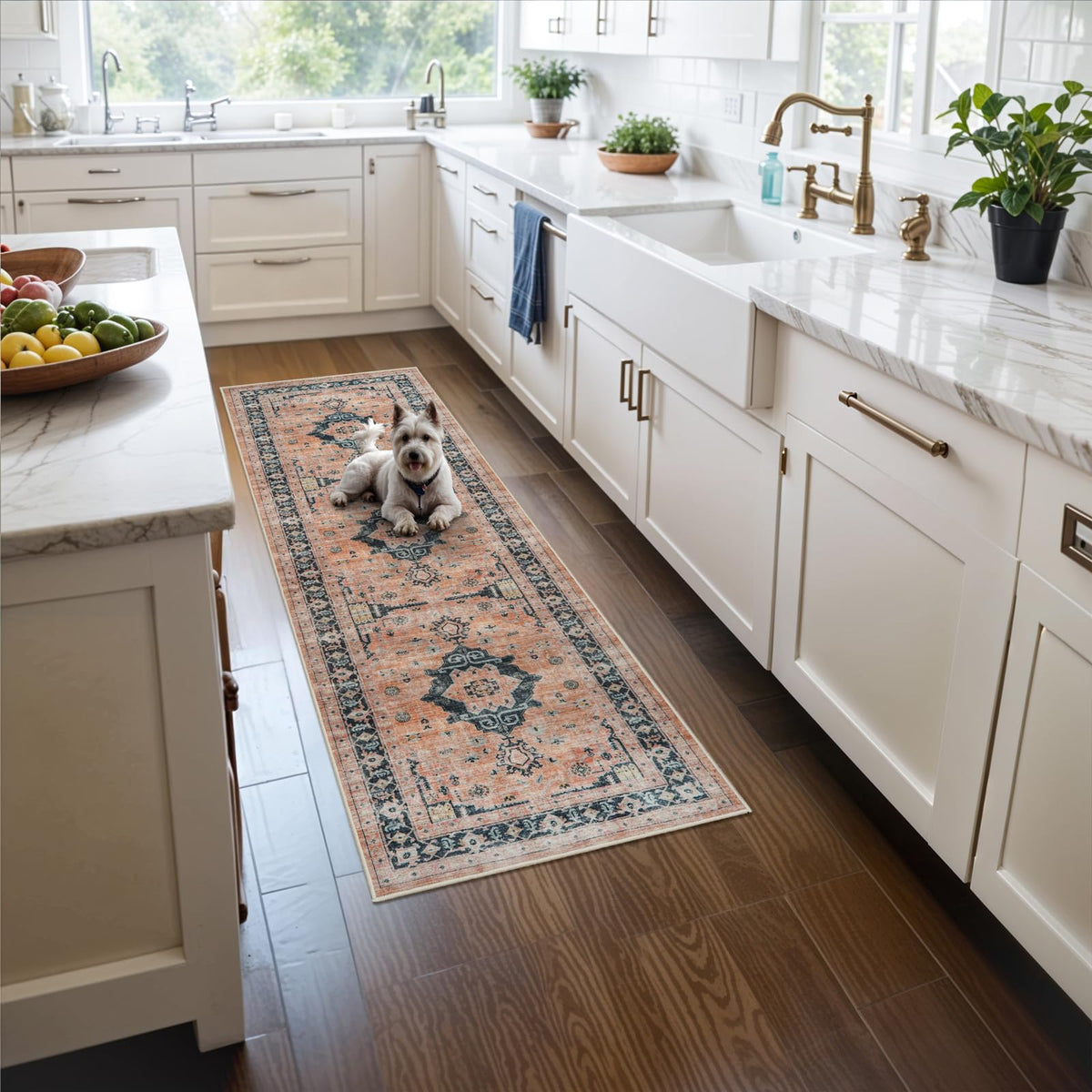 Washable 2x5 Hallway Runner Rug