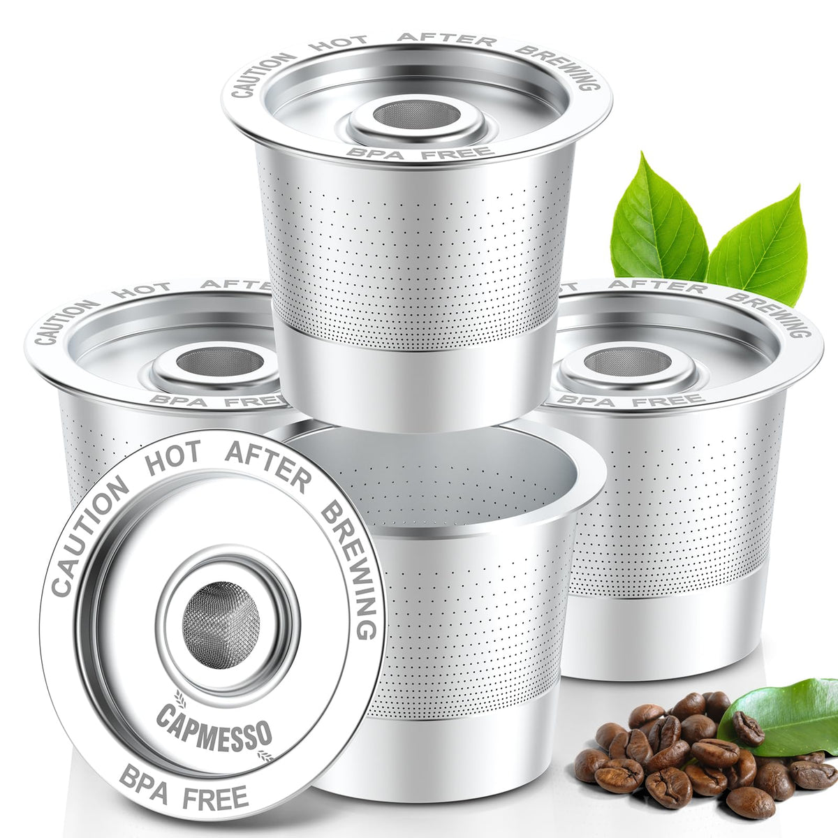 Reusable K Cups Coffee Pods for Keurig 1.0 (4 Count)