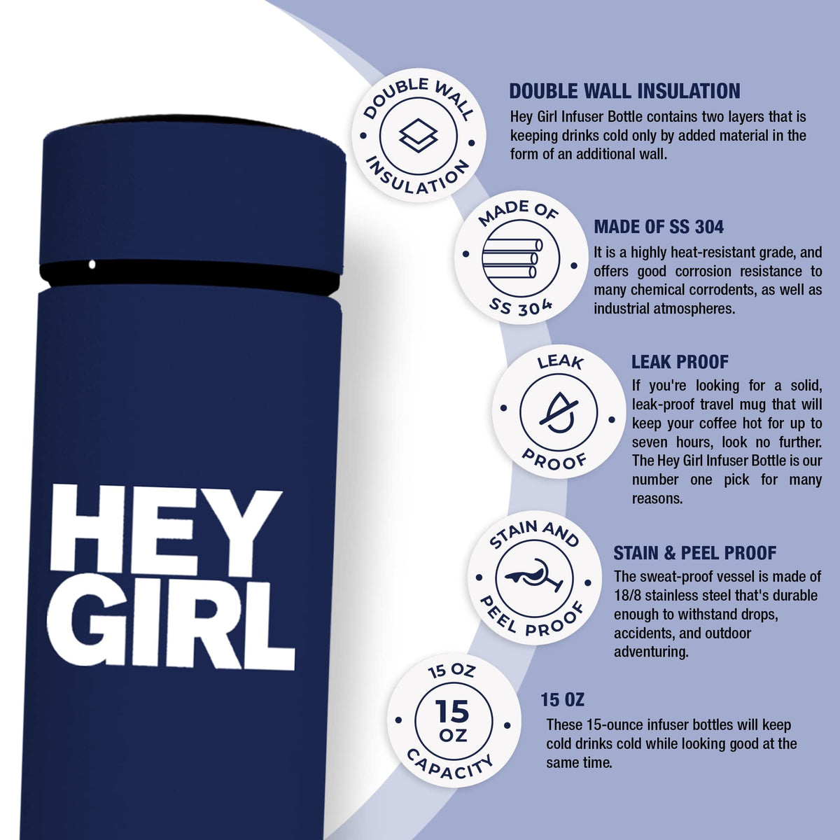 Infuser Bottle 450ml