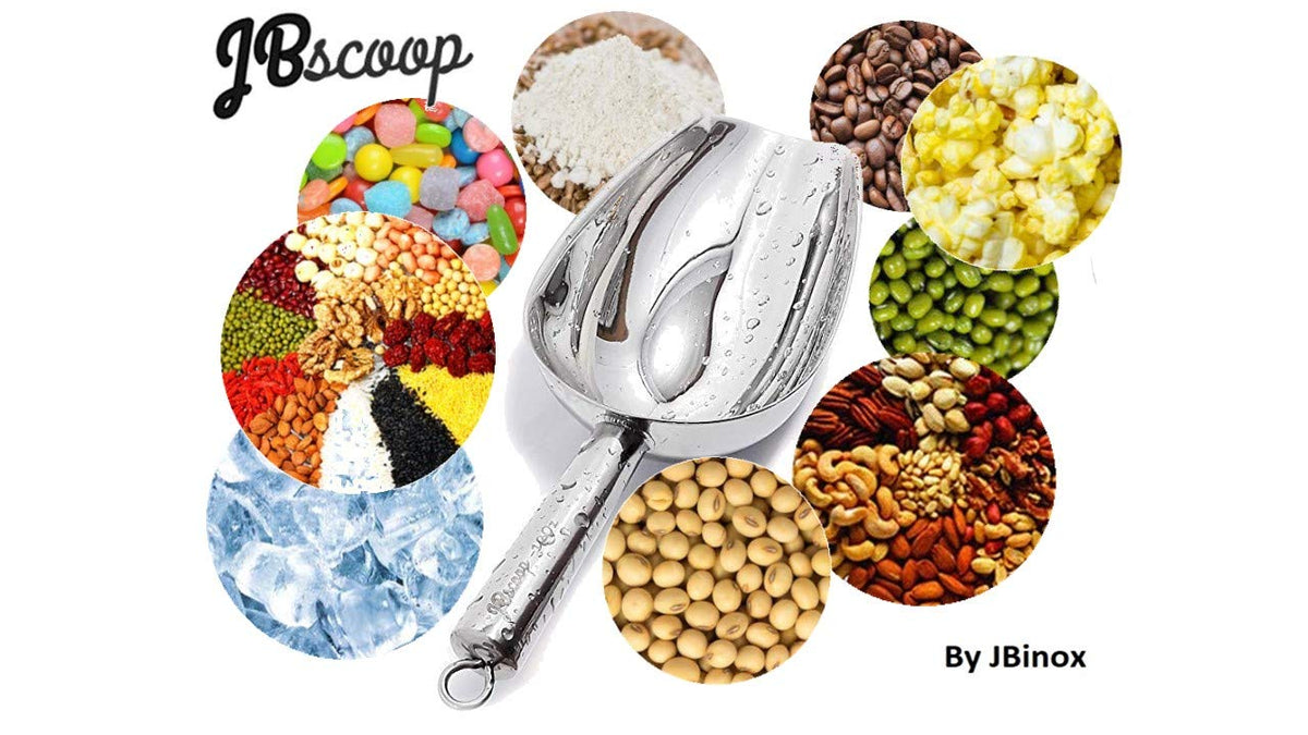 Stainless Steel Ice Scoop (6 Ounce)
