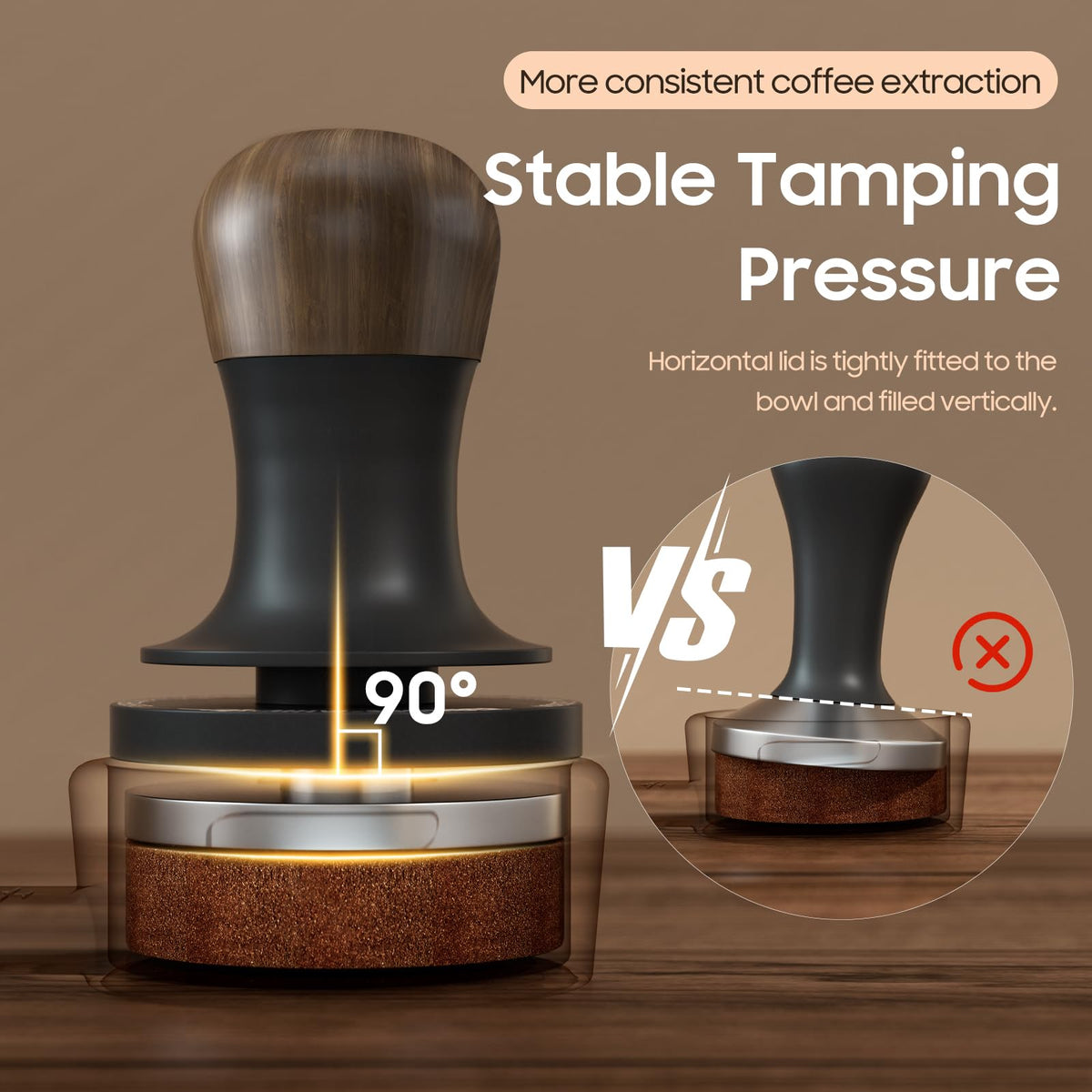 45.5mm Espresso Tamper for Flair Pro 3