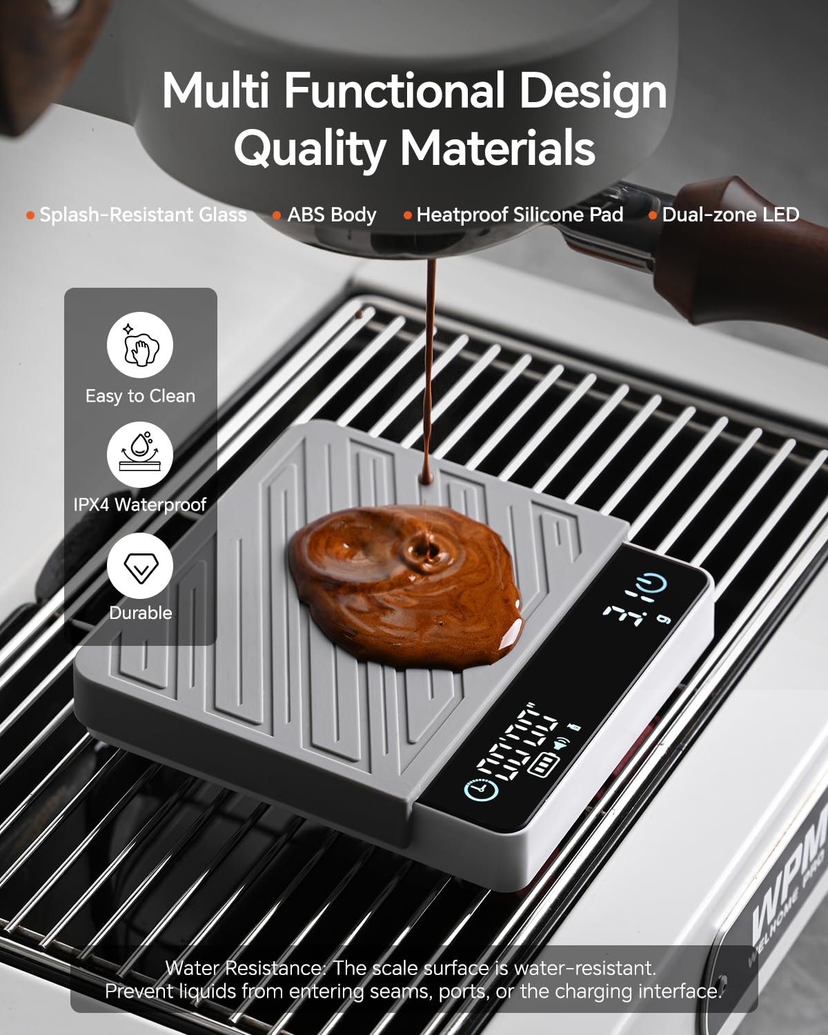 Digital Mini Coffee Scale with Timer