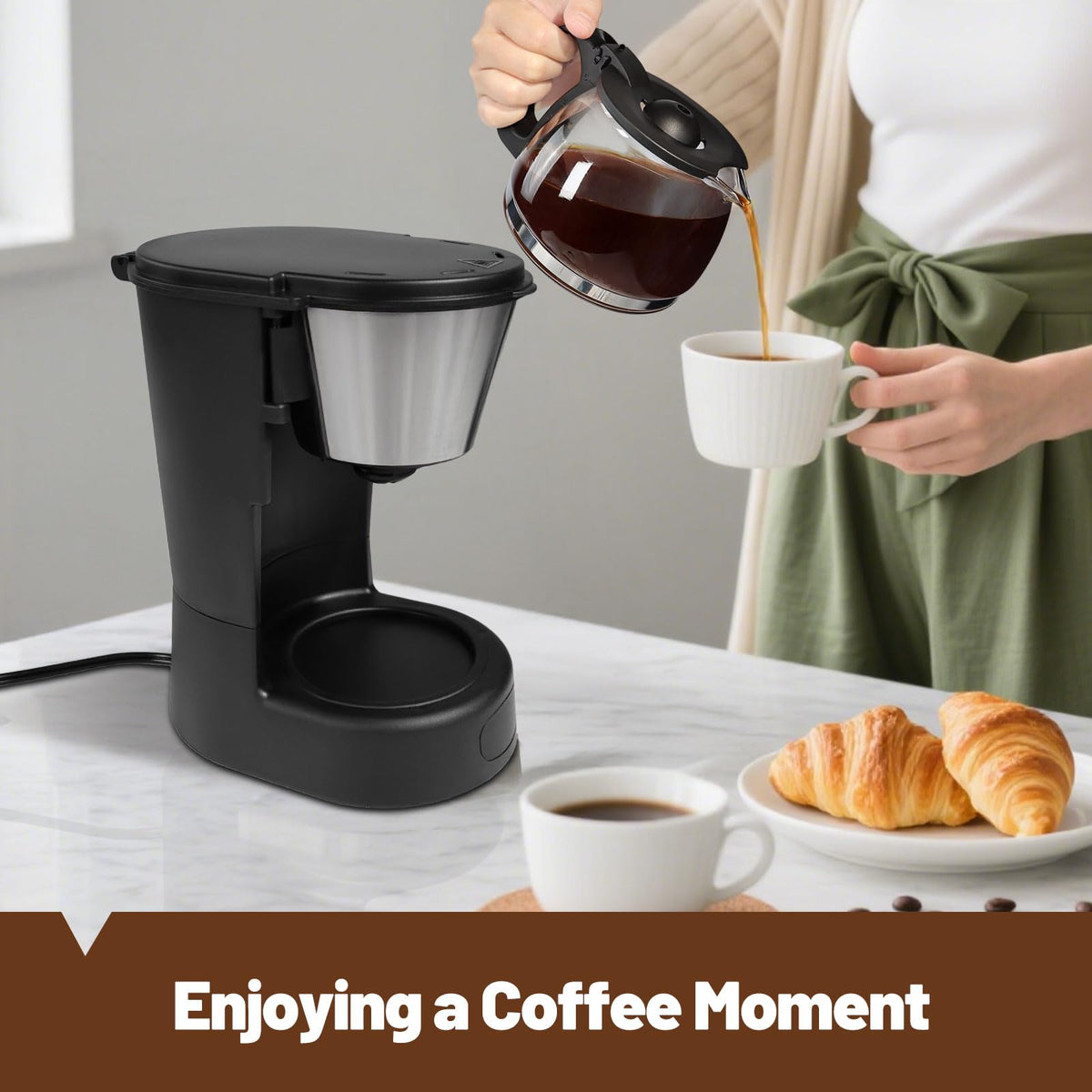 5 Cup Drip Coffee Maker One