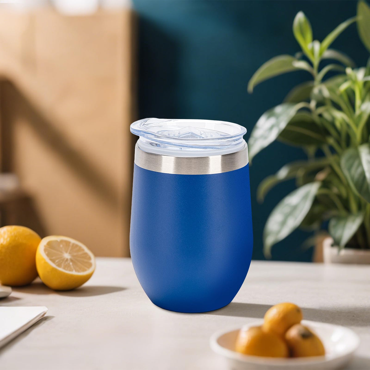 32Pack 12oz Stainless Steel Wine Bulk Tumblers with Lids and Straws (32 Count)