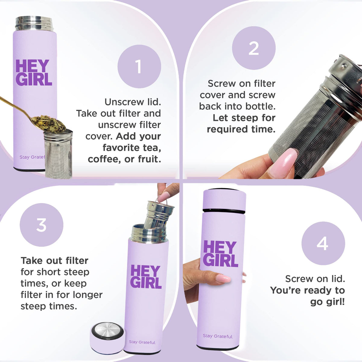 Infuser Bottle 450ml