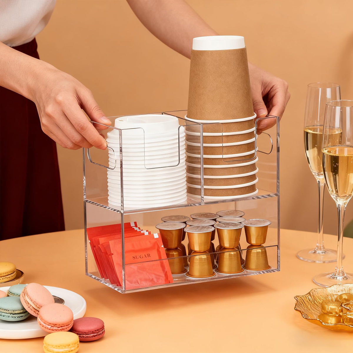 Cup Storage Organizer