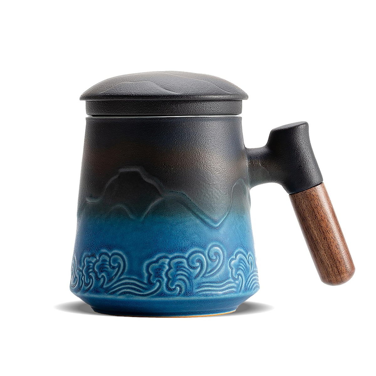 Tea Cup with Infuser and Lid for Loose Leaf Tea Steeper