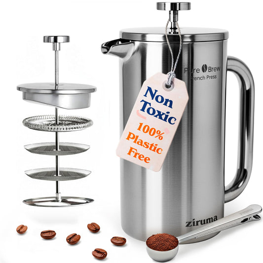 Non Toxic Stainless Steel French Press