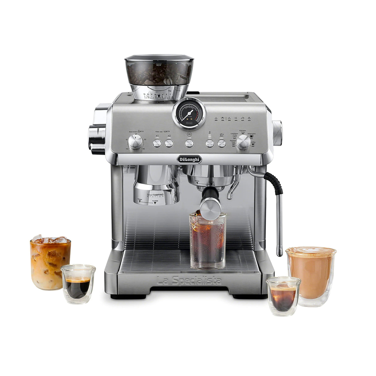 La Specialista Opera Espresso Machine with Coffee Grinder