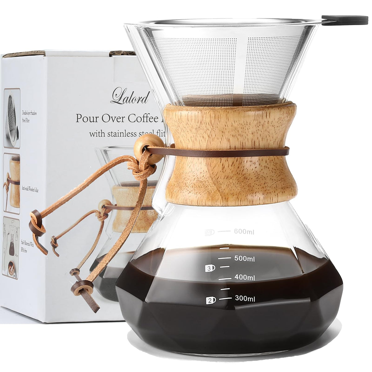 Pour Over Coffee Maker
