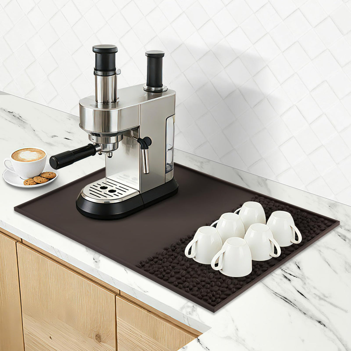 25"x17" Coffee machine Mat Large