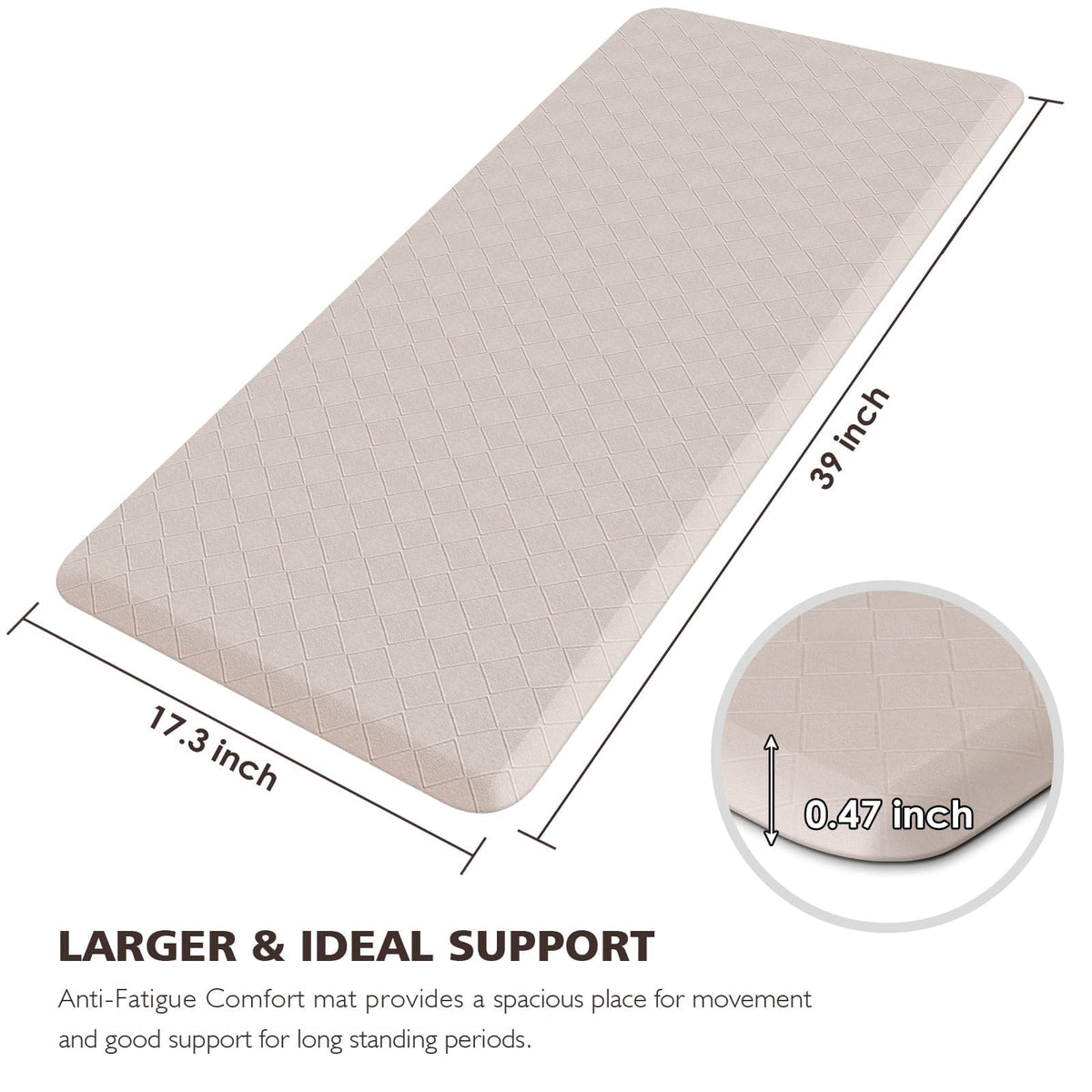 Kitchen Mats for Floor Cushioned Anti