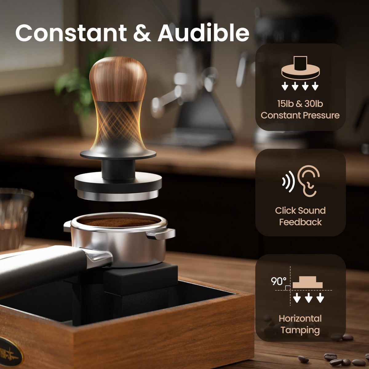 45.5mm Espresso Tamper