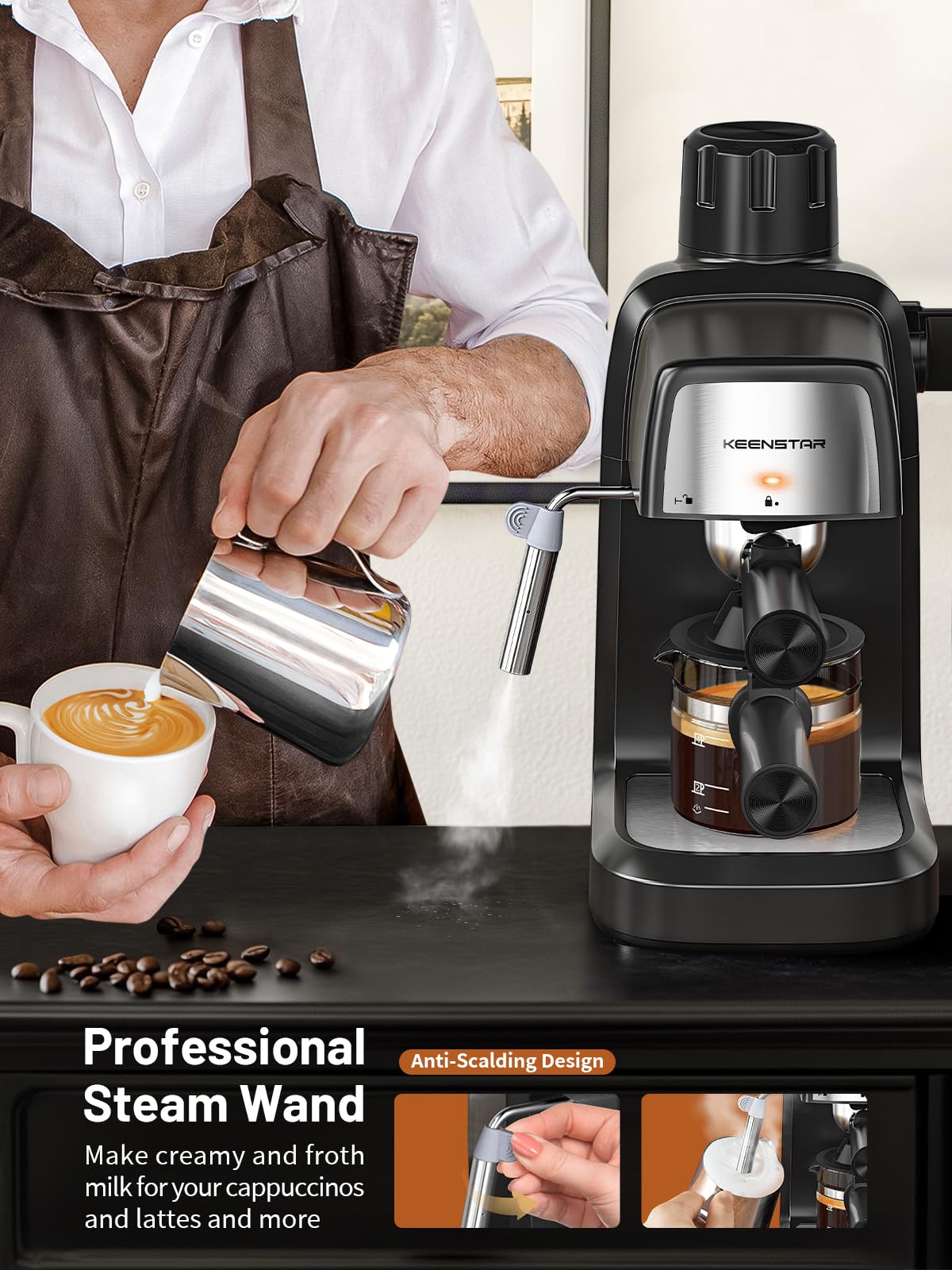 3.5Bar Espresso Machine 800W