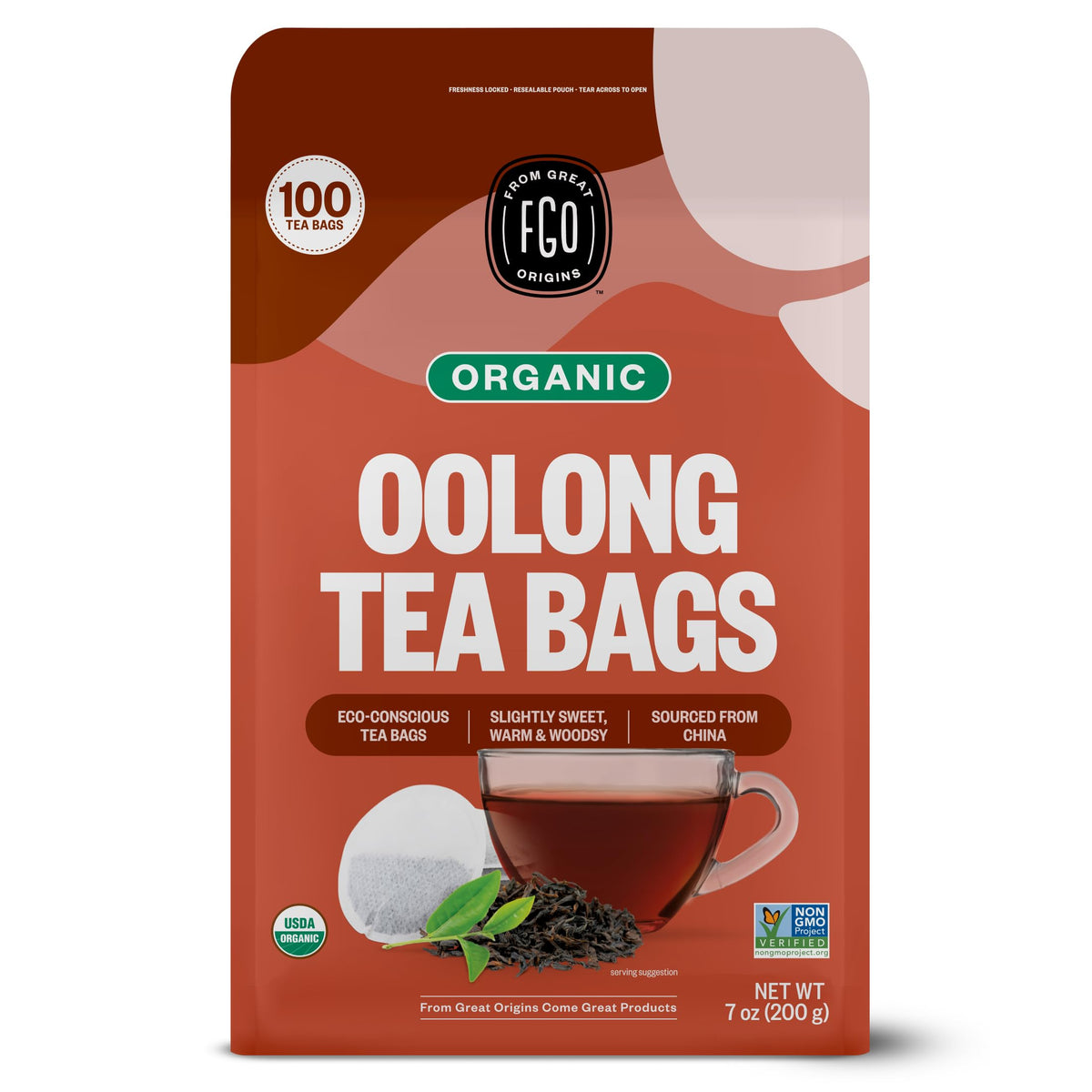 Organic Oolong Tea (100 Count)