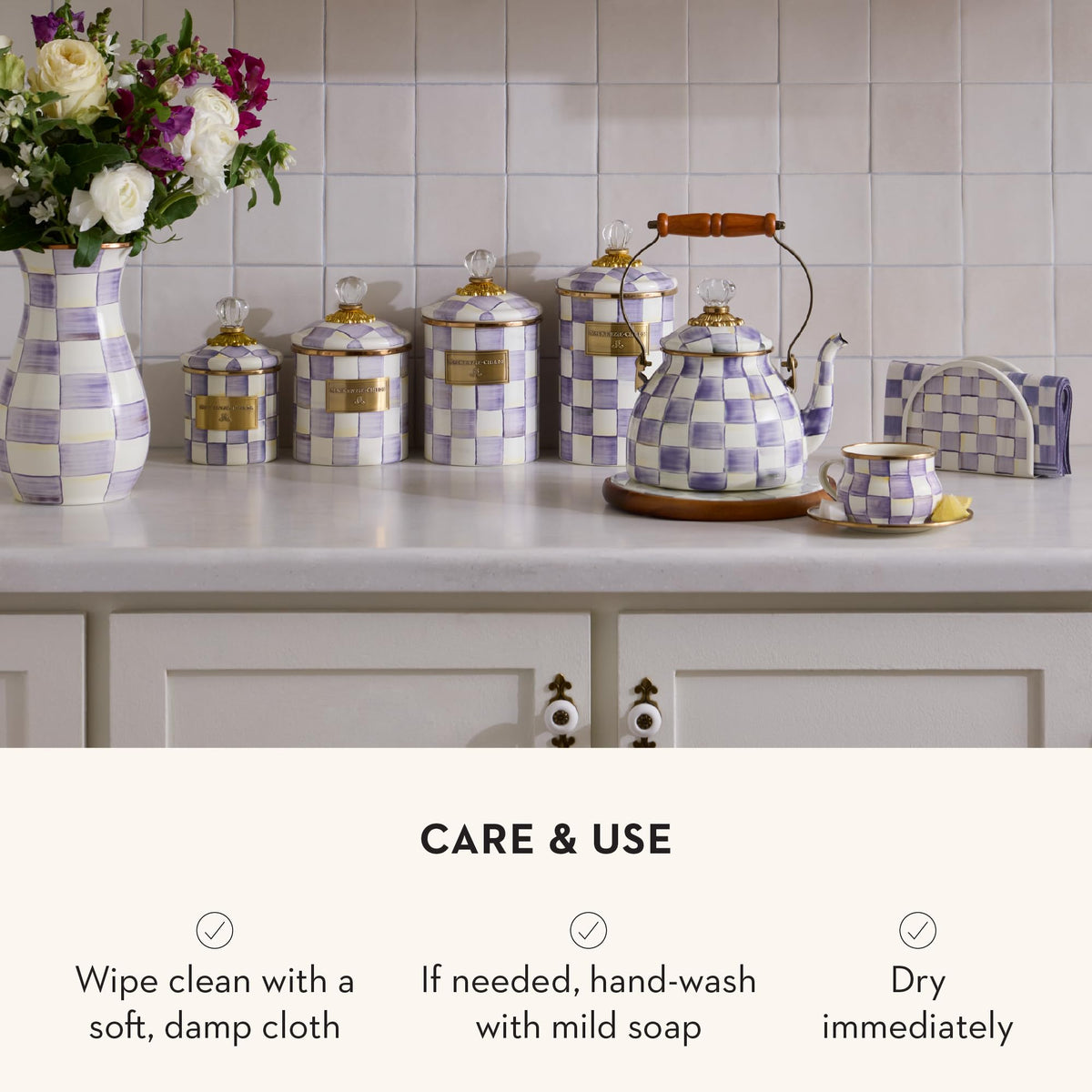 Enamel Canister Set