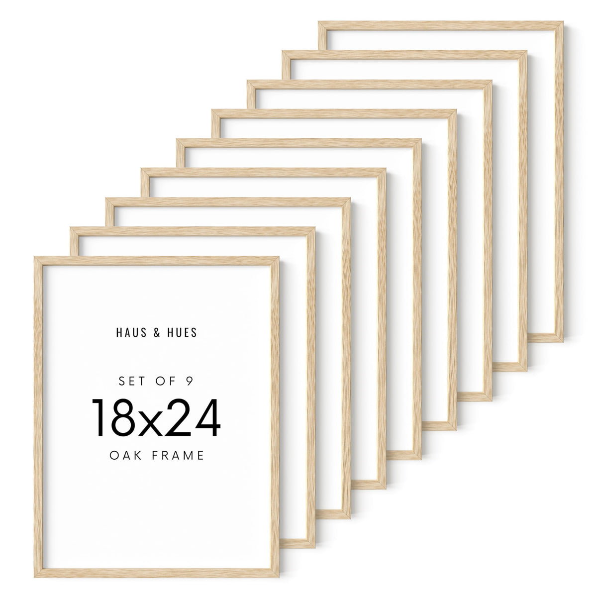 Beige Oak Wood 18x24 Picture Frame