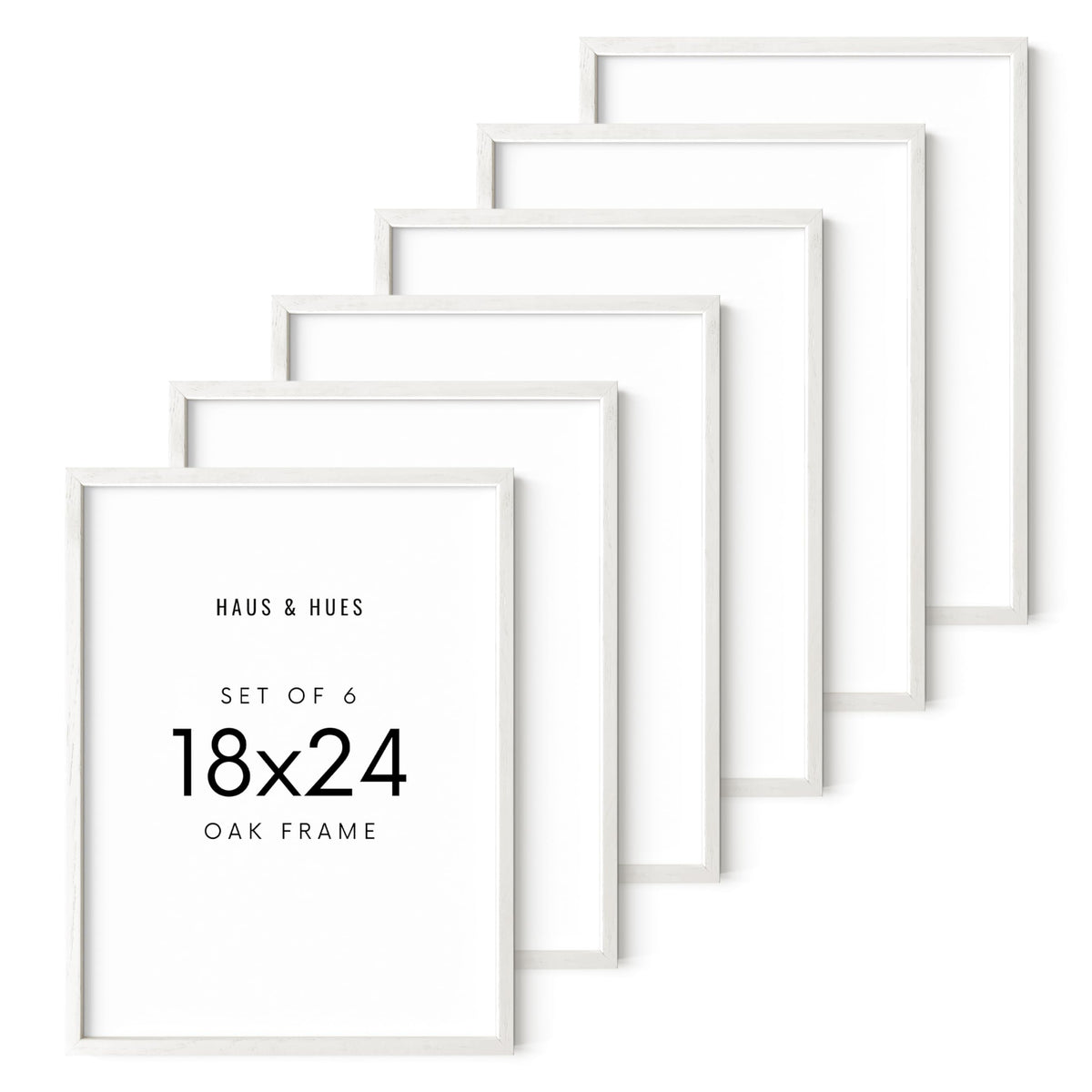 White Oak Wood 18x24 Picture Frames