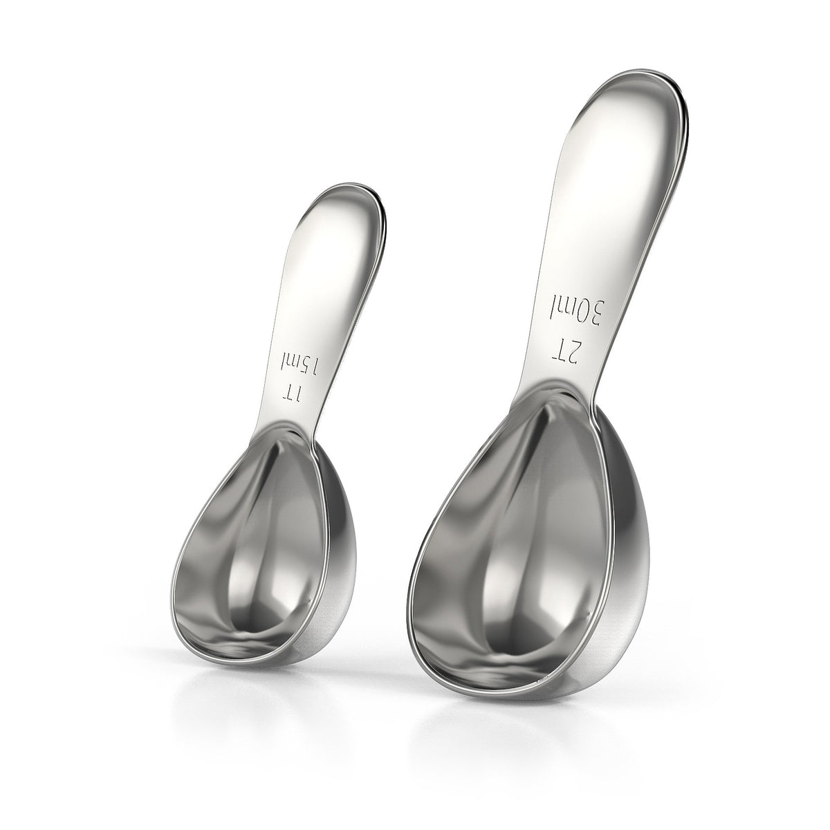 Stainless Steel Coffee Scoop Set