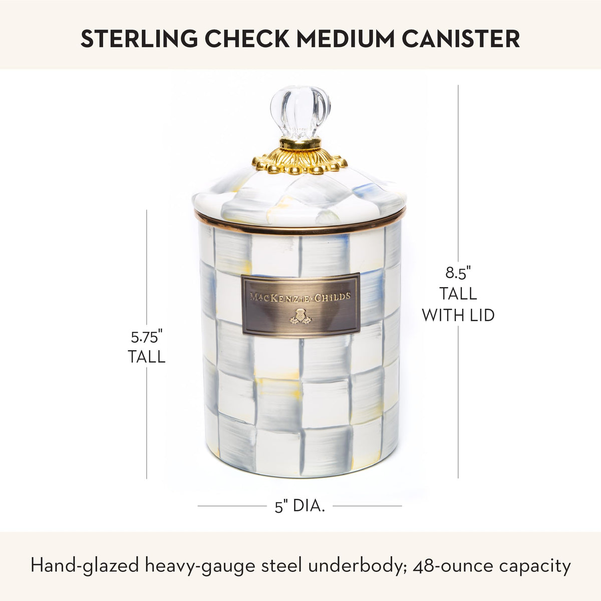 Enamel Canister