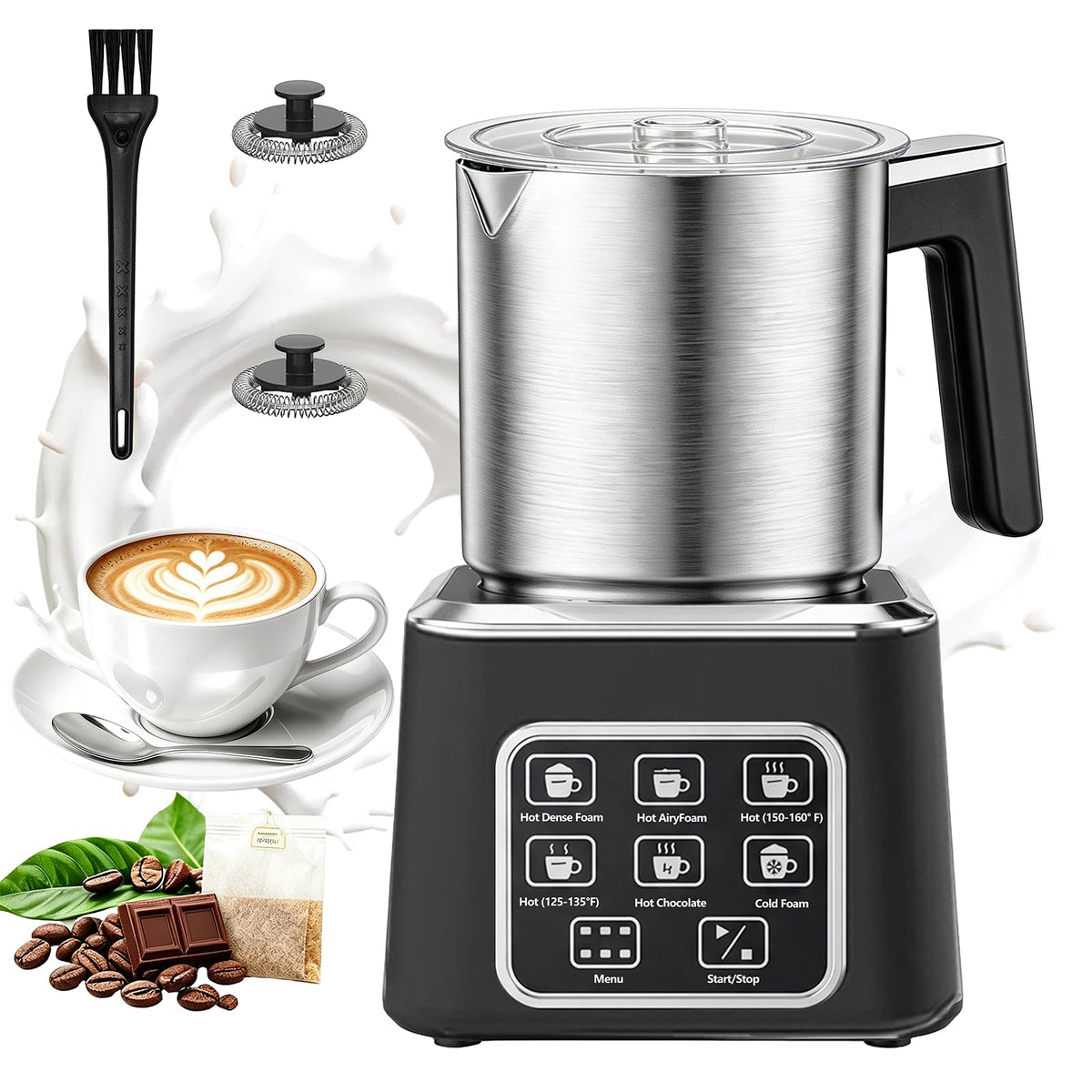 Electric Milk Frother and Steamer