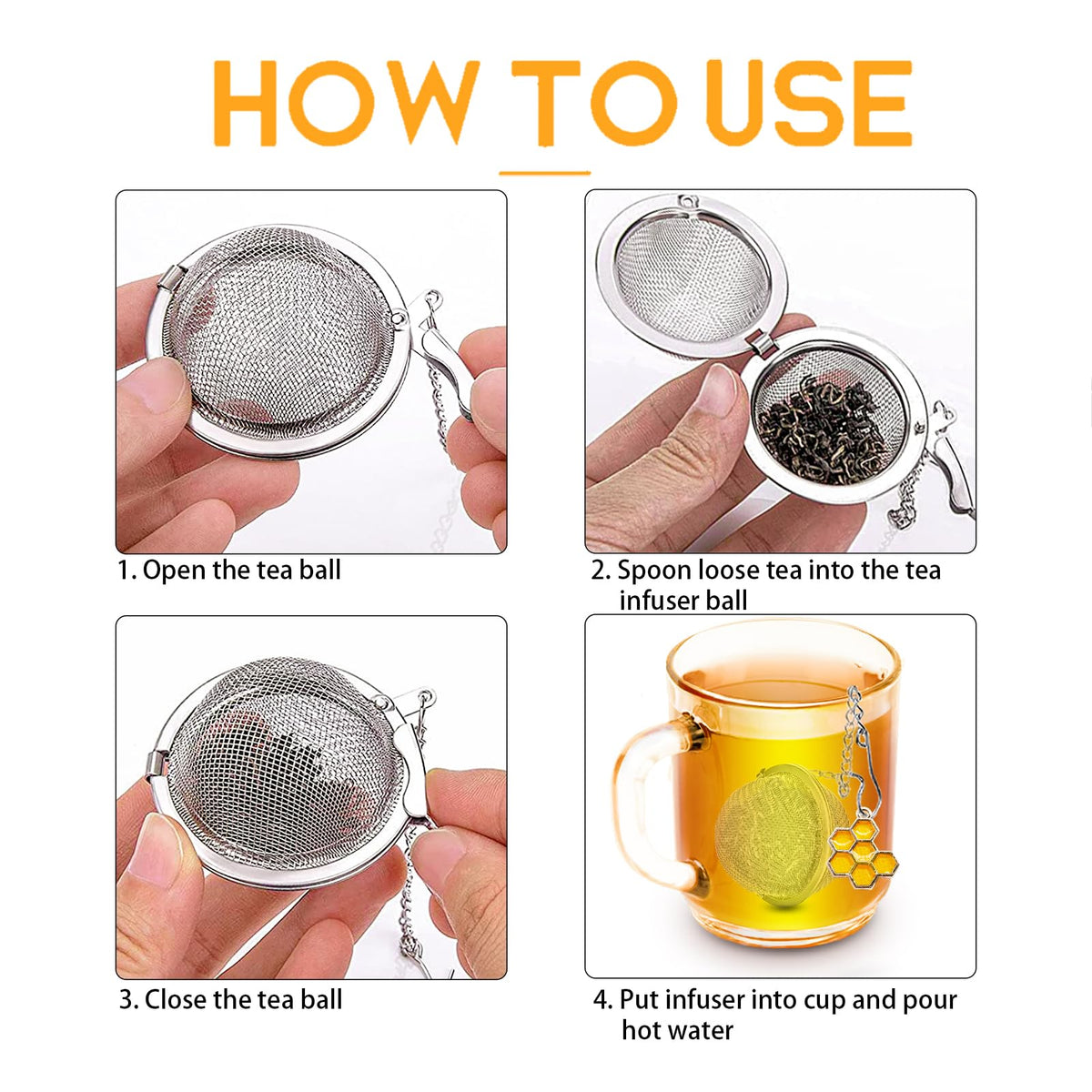 Tea Strainers for Loose Tea