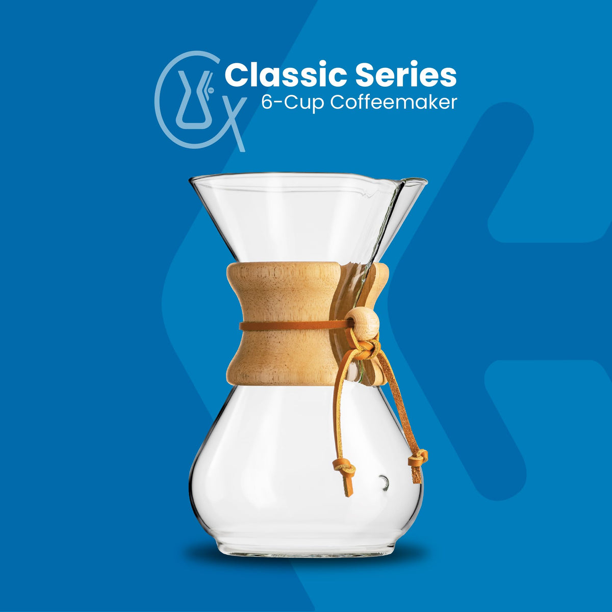 Bundle - 6-Cup Classic Series - 100 ct Square Filters - Exclusive Packaging