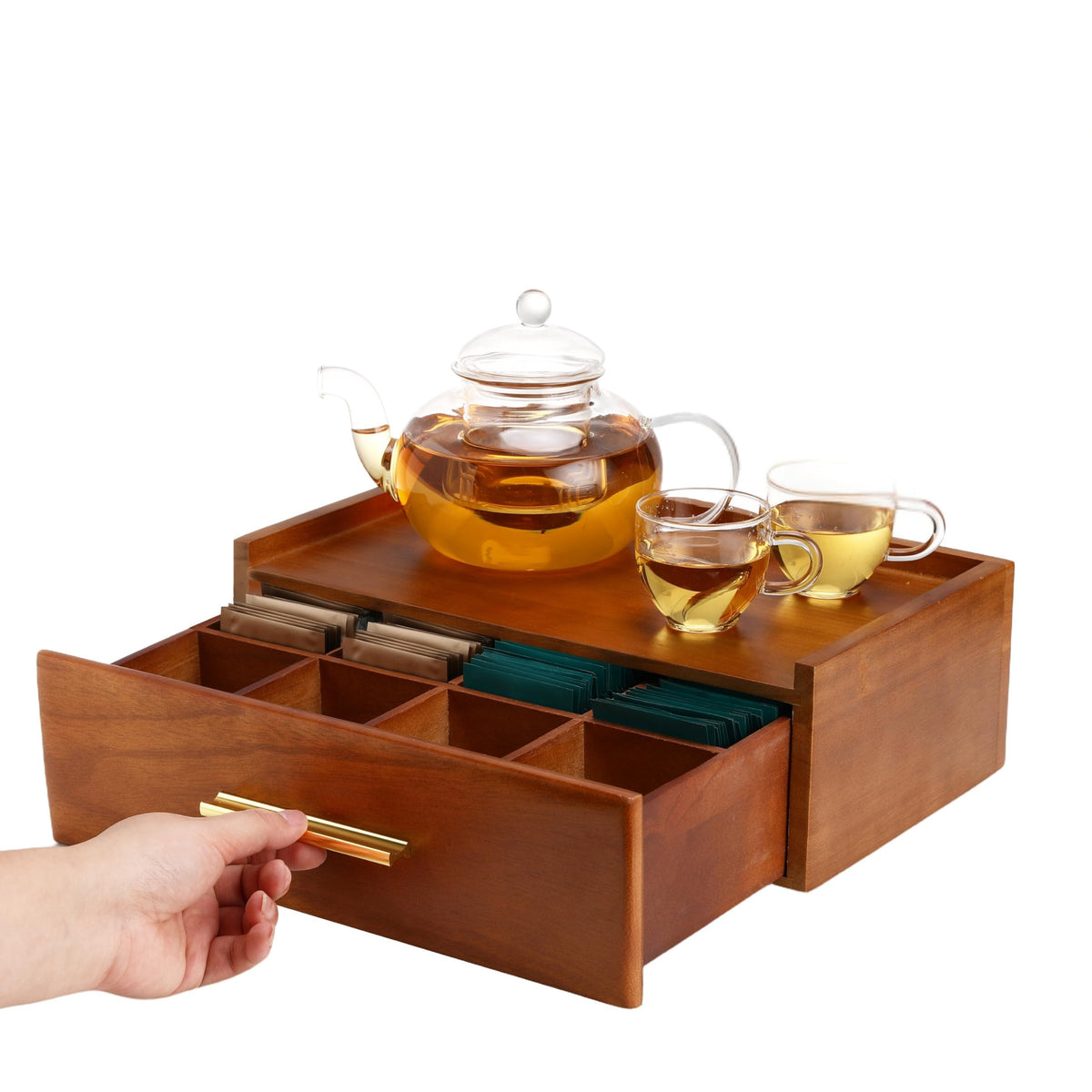 Tea Bag Organizer for Counter