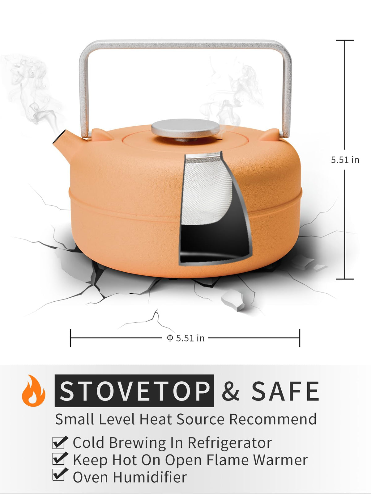 Teapot with Removable Infuser