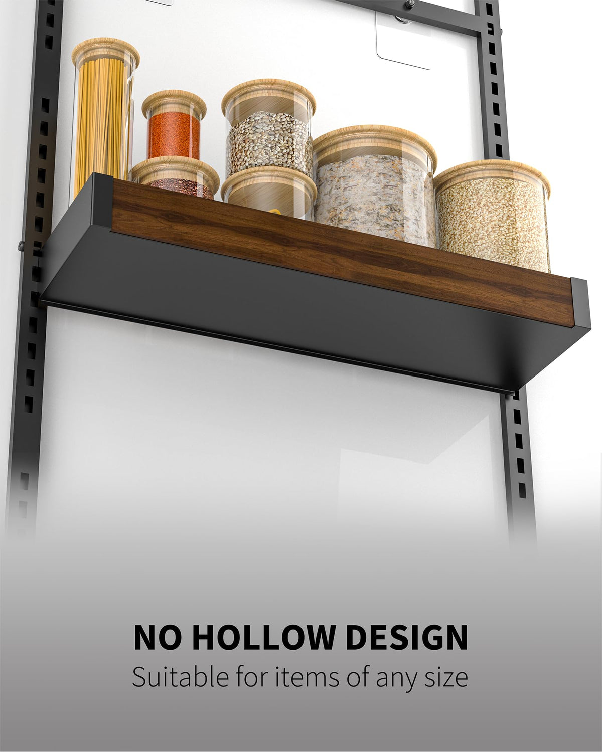 Wood 9 Tier Over The Door Pantry Organizer