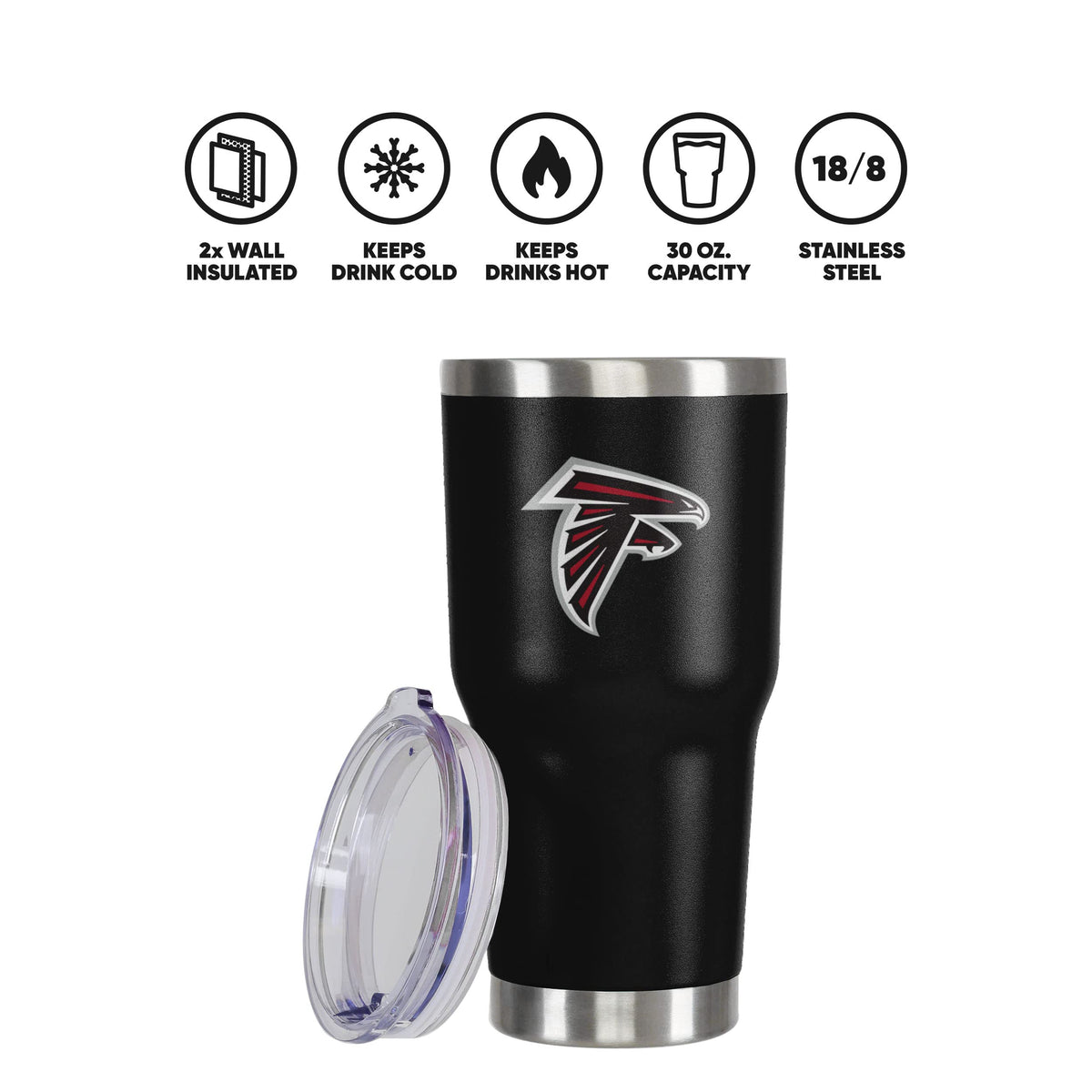 Atlanta Falcons NFL Team Logo 30 oz Tumbler