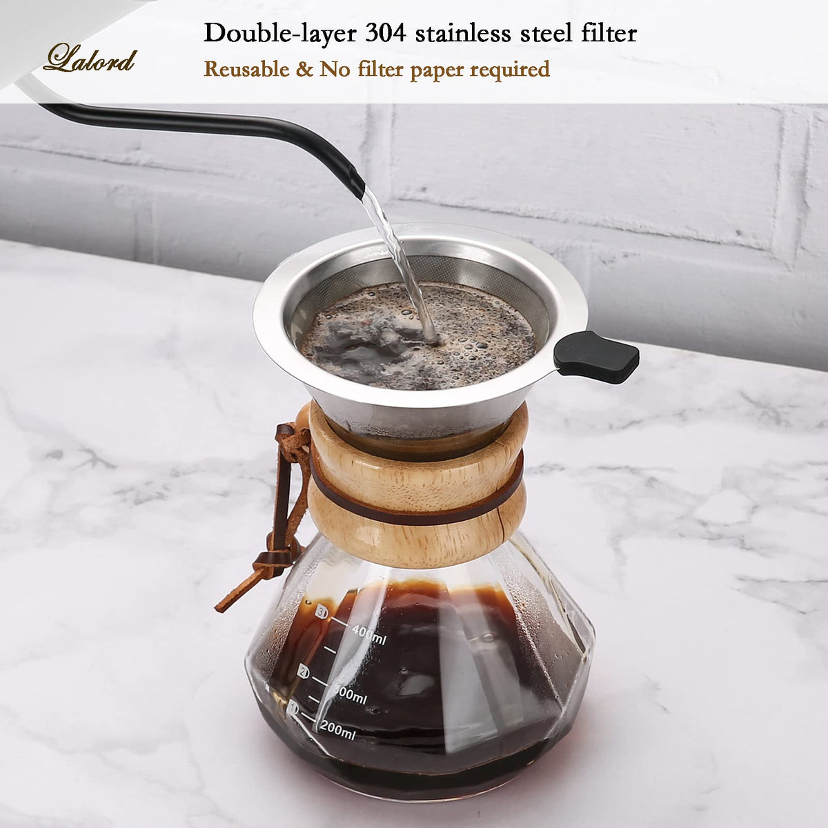 Pour Over Coffee Maker