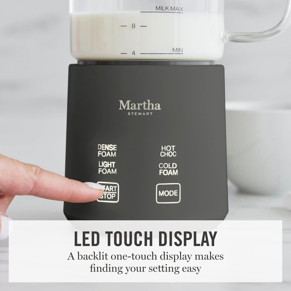 10oz Milk Frother & Steamer