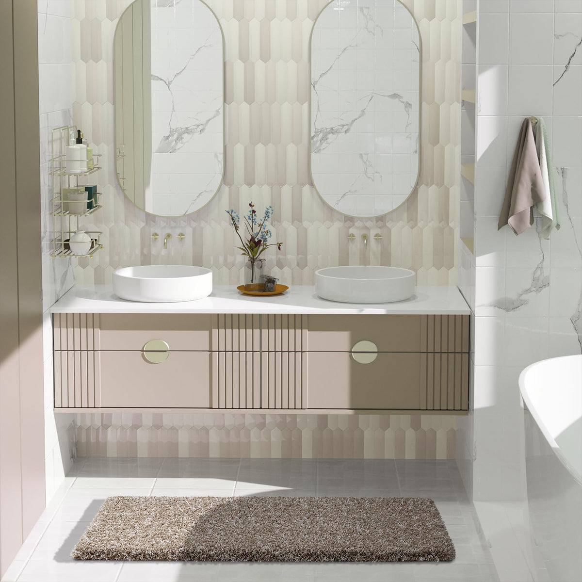 Luxury Bathroom Rugs