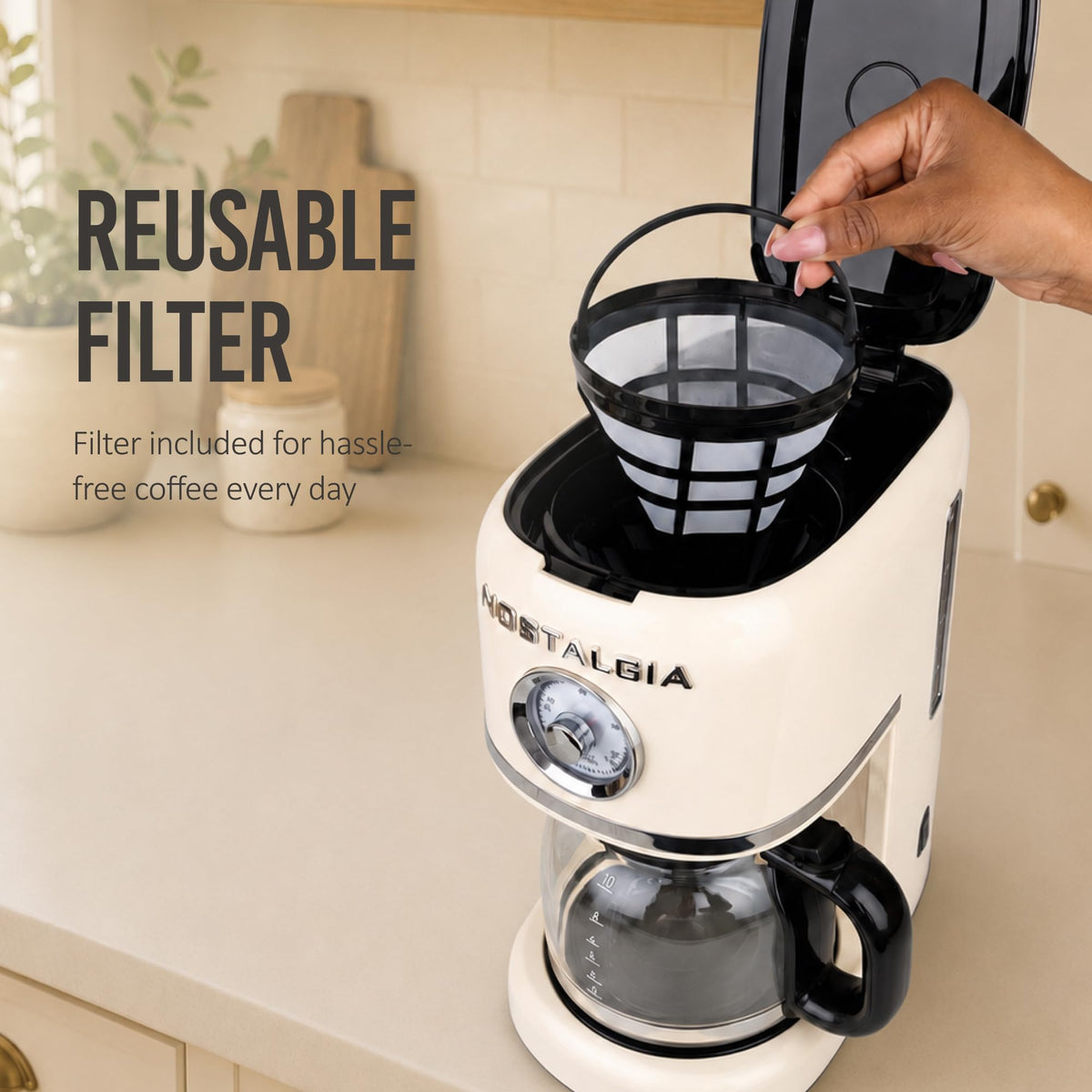 Classic Retro 10 Cup Coffee Maker