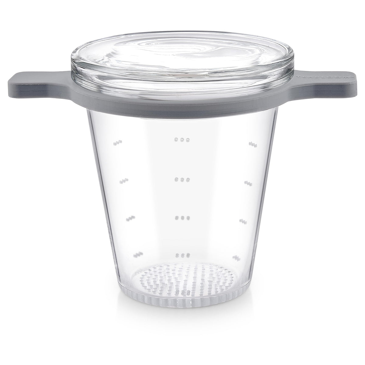 Patent Pending Purity Glass Tea Infuser with Lid