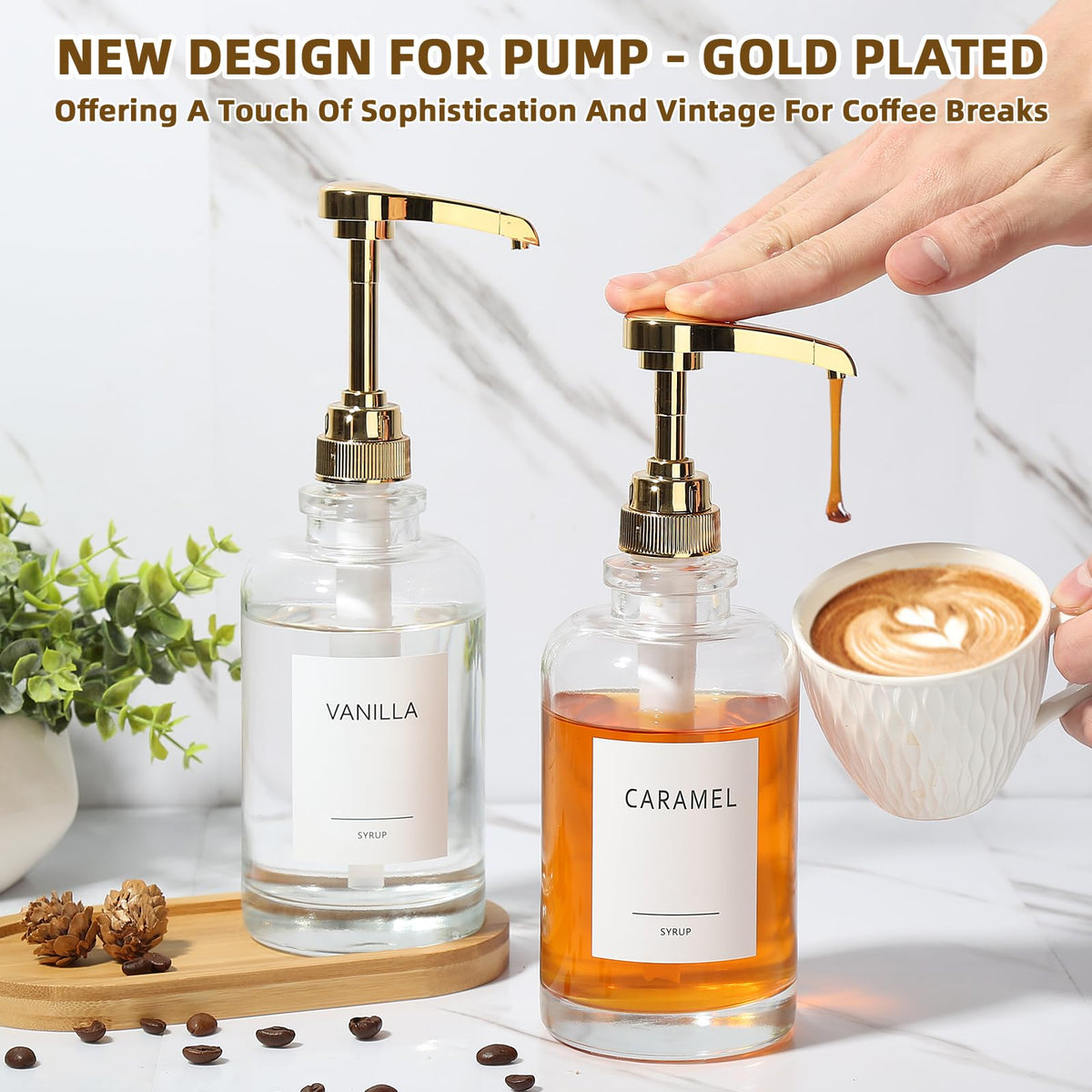 Coffee Syrup Dispenser (2 Count)