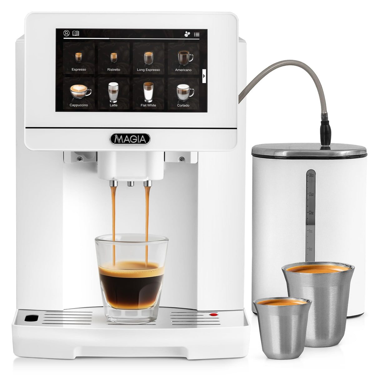 Zulay Magia Super Automatic Espresso Maker Machine with Grinder