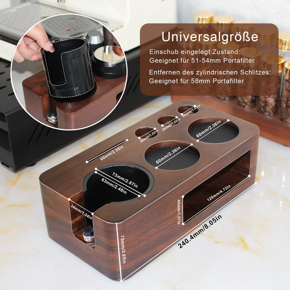 Espresso Tamping Station