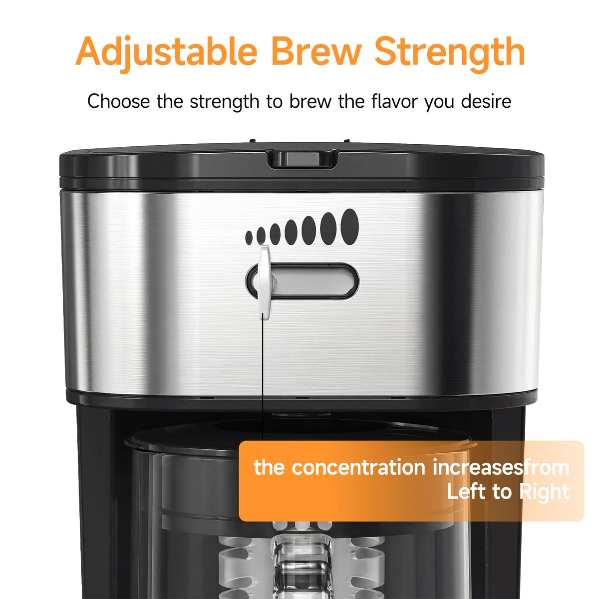Iced Coffee Tea Maker With Reusable Filter Basket 3 QT Pitcher Iced Tea And Coffee Machine