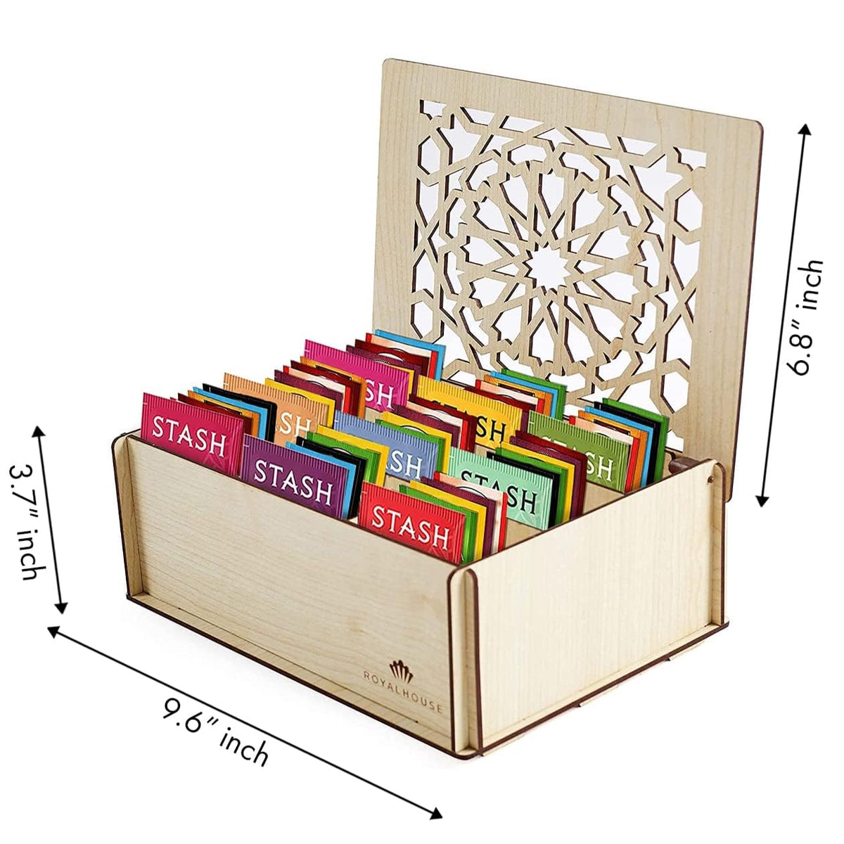 Tea Sampler Gift Box (80 Count)