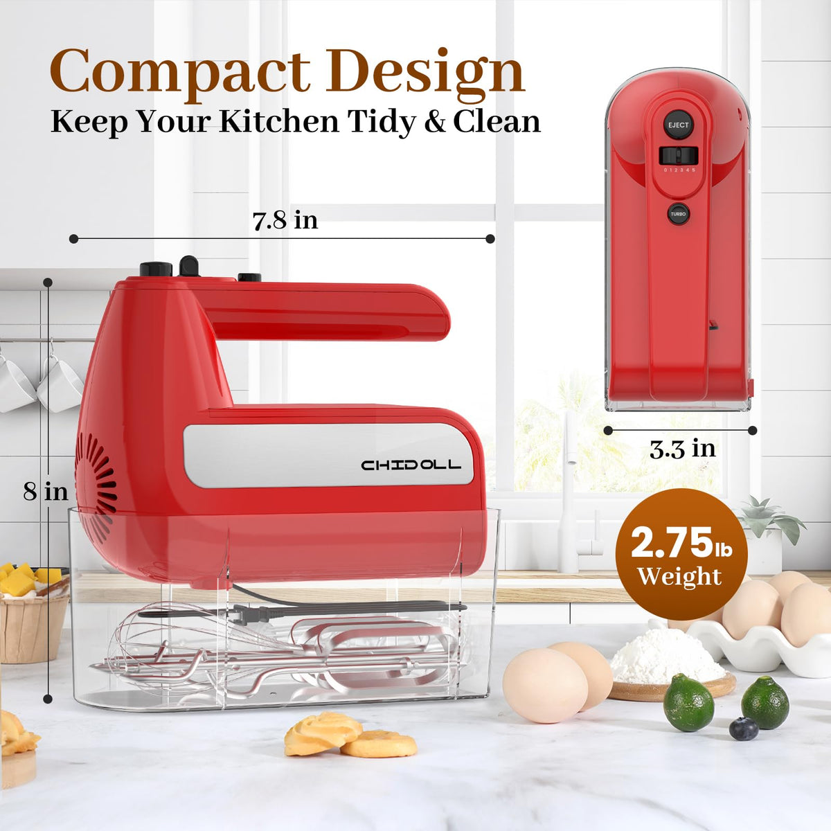 5 Speed Electric Hand Mixer