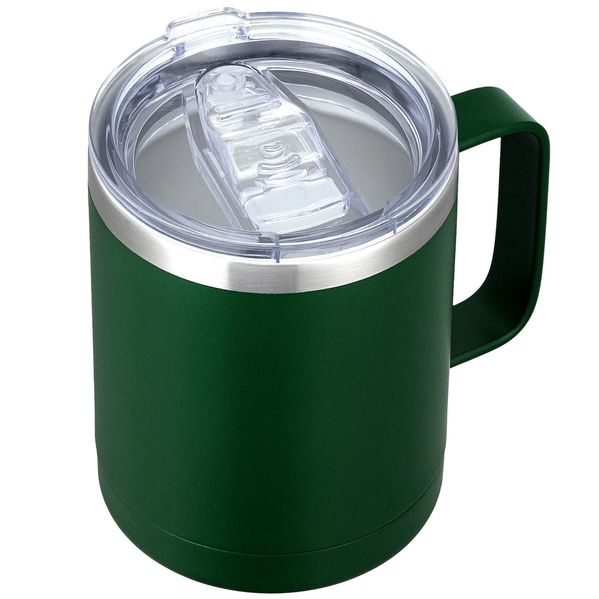 12oz Coffee Mug With Handle and Sliding Lid