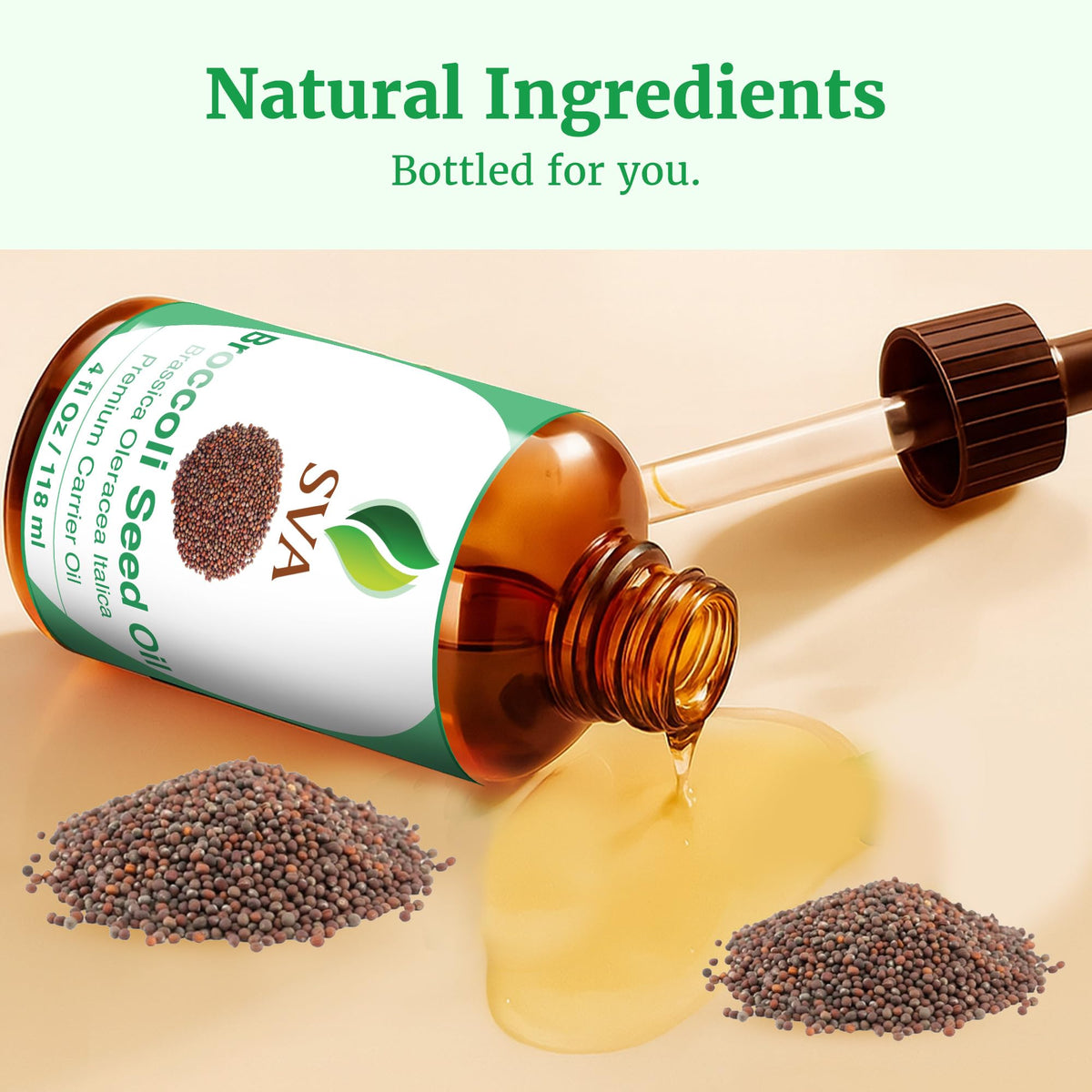 SVA Broccoli Seed Carrier Oil (4 Fl Oz)