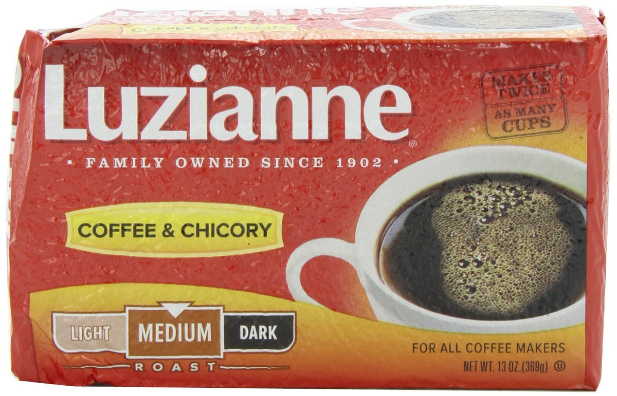 Ground Coffee & Chicory Medium Roast 13 Ounce