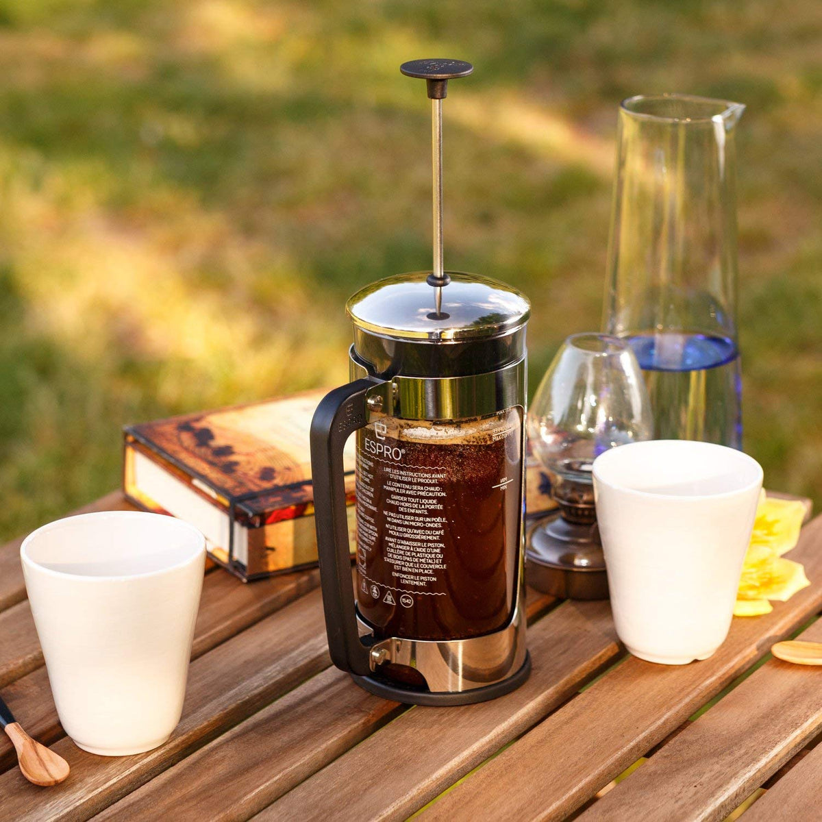 Replacement Glass Carafe for P3 18 oz and P5 18 oz French Press Coffee Maker